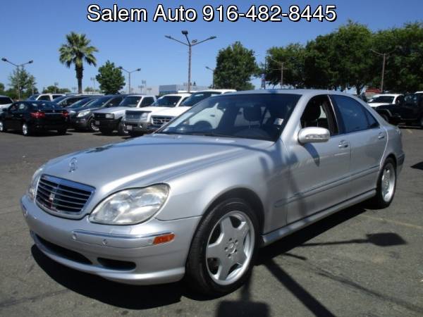 2001 Mercedes-Benz S600 - LOW MILEAGE - NAVI - HEATED AND COOLED... for sale in Sacramento , CA – photo 2