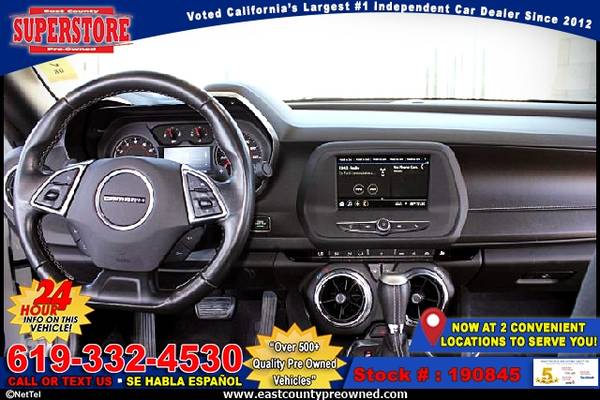 2019 CHEVROLET CAMARO 1LT convertible-EZ FINANCING-LOW DOWN! for sale in El Cajon, CA – photo 14