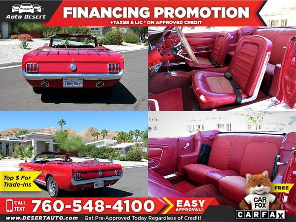 1966 Ford *Mustang* *GT* *289* for sale in Palm Desert , CA – photo 4