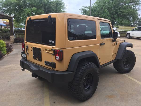 2014 Jeep Wrangler 4WD 2dr Rubicon lifted up - - by for sale in Tyler, TX – photo 4