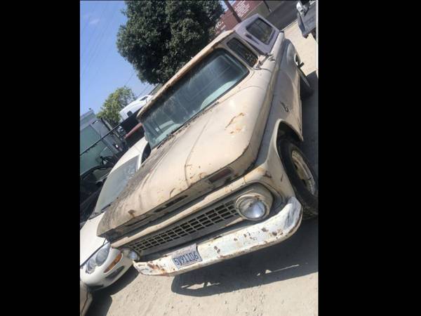 1963 CHEVROLET PICK UP, LONG BED, C20 6 CYLS. IN LINE 250 - cars &... for sale in Los Angeles, CA – photo 2