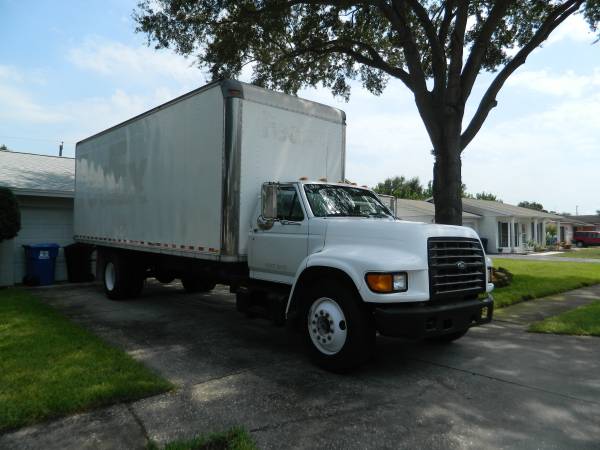 For Sale 1998 Ford F800, 24ft box truck Ready For Work for sale in SAINT PETERSBURG, FL – photo 4