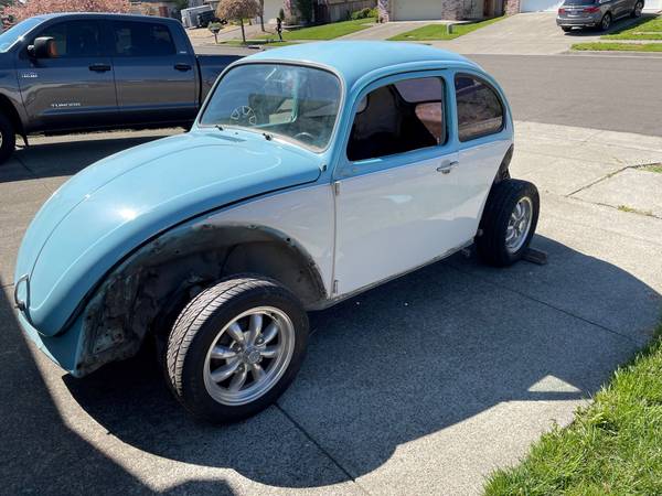 1972 VW Beetle (project car) for sale in Santa Rosa, CA