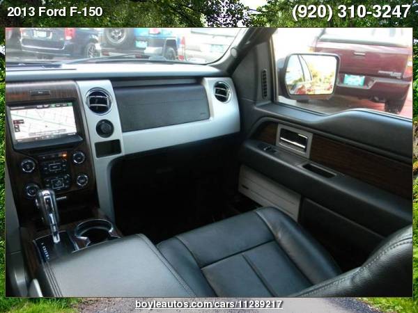 2013 Ford F-150 Lariat 4x4 4dr SuperCrew Styleside 5.5 ft. SB with for sale in Appleton, WI – photo 10