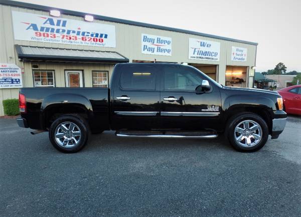 2013 GMC SIERRA SLE CREW CAB 2WD ! WE FINANCE ! NO CREDIT CHECK !! for sale in Longview, TX