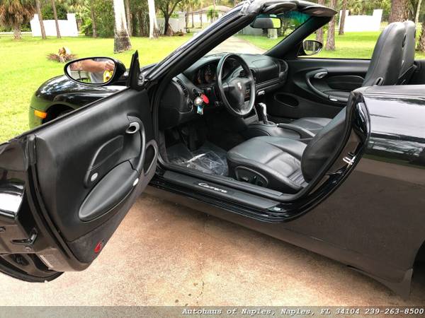 2003 Porsche 911 Carrera Convertible with 66,084 miles! Black on Bl... for sale in Naples, FL – photo 9