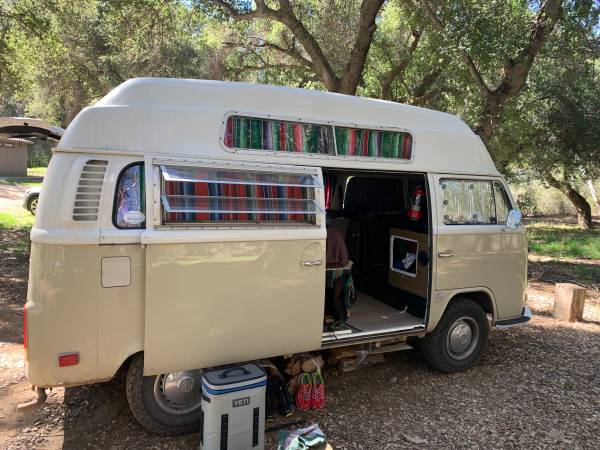 1973 Volkswagen Hightop Camper Bus for sale in Solvang, CA – photo 6