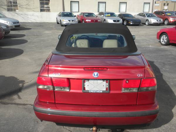 1999 SAAB 9-3 TURBO CONVERTABLE for sale in Roseville, MI – photo 4
