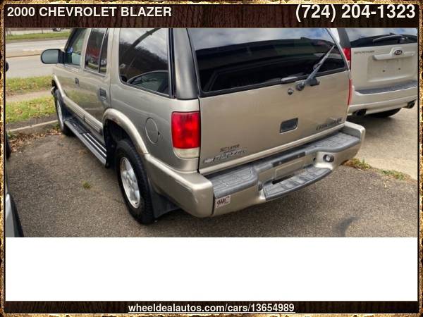 2000 CHEVROLET BLAZER - cars & trucks - by dealer - vehicle... for sale in New Kensington, PA – photo 3