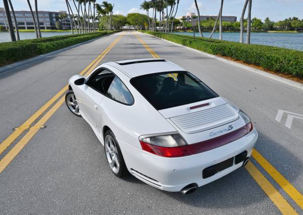 2003 Porsche 911 C4S Widebody 996 Coupe 6 Speed Rare GP White - cars for sale in Miami, FL – photo 8