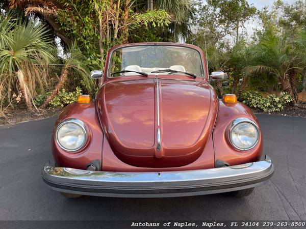 1978 Volkswagen Beetle Convertible Champagne Edition II - Low Miles for sale in Naples, FL – photo 17