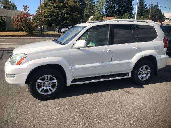 2005 Gx470 GX 470 AWD 4wd low miles Lexus Suv loaded Pearl white for sale in Everett, WA – photo 4