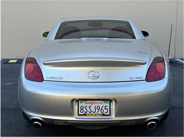 2002 Lexus SC SC 430 Convertible 2D Convertible Millennium Silver for sale in Sacramento, NV – photo 5