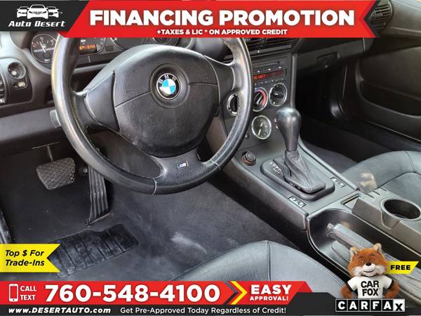 2002 BMW Z3 2.5i 2.5i Only $191/mo! Easy Financing! - cars & trucks... for sale in Palm Desert , CA – photo 3