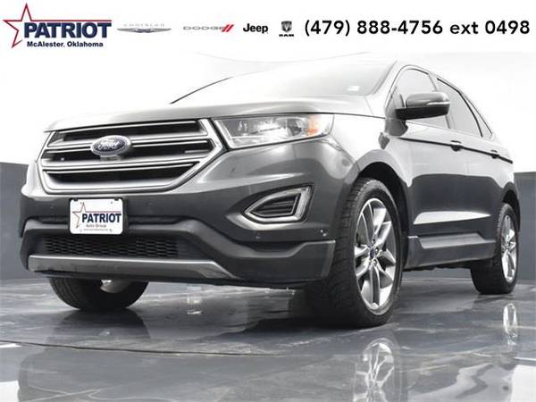 2017 Ford Edge Titanium - SUV - - by dealer - vehicle for sale in McAlester, AR – photo 18