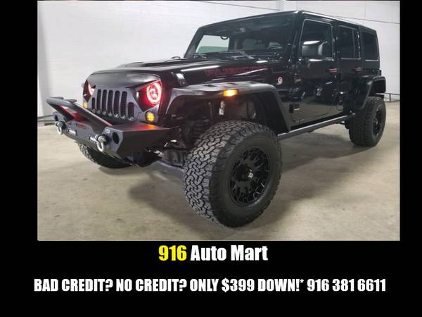▄▀▄2016 JEEP RUBICON HARD ROCK LIFTED BAD CREDIT?ONLY $399 DOWN!▄ for sale in Sacramento , CA