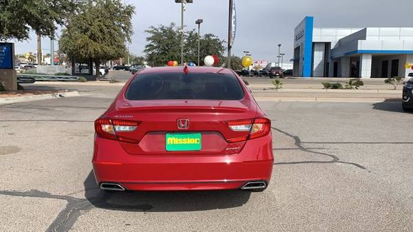 2018 Honda Accord Sedan Sport 1 5T sedan Red - - by for sale in El Paso, TX – photo 7