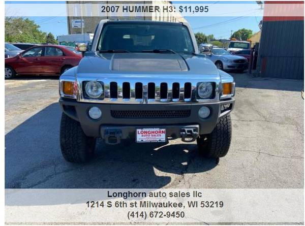 2007 HUMMER H3 - - by dealer - vehicle automotive sale for sale in milwaukee, WI