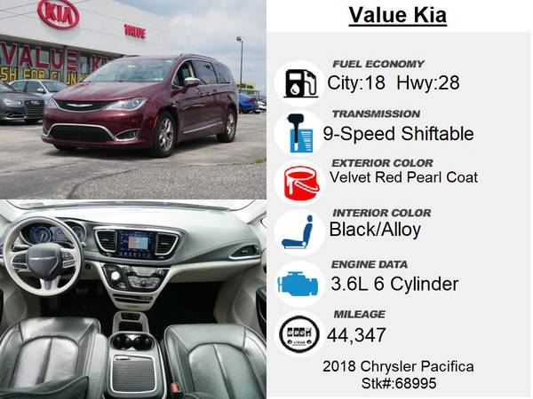 2018 Chrysler Pacifica Limited - cars & trucks - by dealer - vehicle... for sale in Philadelphia, PA – photo 4