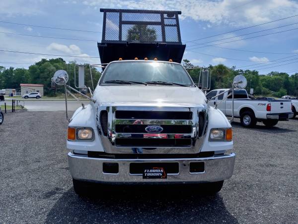 2007 Ford F-650 Flatbed Dump Powered By Caterpillar Delivery for sale in Deland, FL – photo 3