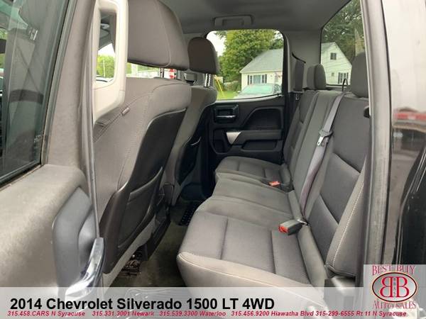2014 CHEVY SILVERADO 1500 LT DOUBLE CAB 4WD! REMOTE START! BEDLINER! for sale in N SYRACUSE, NY – photo 11