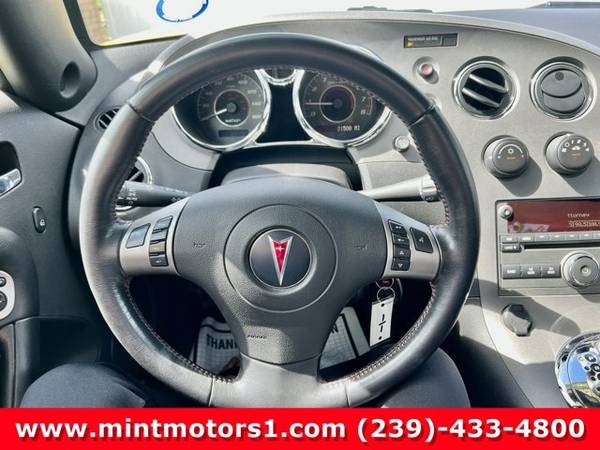 2008 Pontiac Solstice GXP - - by dealer - vehicle for sale in Fort Myers, FL – photo 21