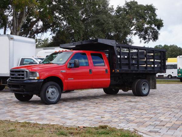 2004 Ford F-550 12 Dump Truck Red - - by dealer for sale in Bradenton, FL – photo 10