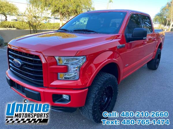 2016 FORD F-150 CREW CAB SPORT ~ LEVELED ~ 4X4 ~ 3.5L ECOBOOST TRUCK... for sale in Tempe, AZ – photo 3