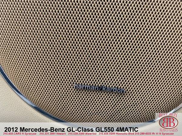 2012 MERCEDES-BENZ GL-CLASS GL550 4MATIC! 4WD! FULLY LOADED! 3RD ROW! for sale in Syracuse, NY – photo 21