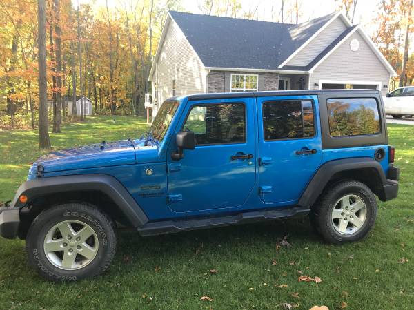 2015 Jeep Wranger 4x4 Unlimited Sport for sale in Howell, MI – photo 5