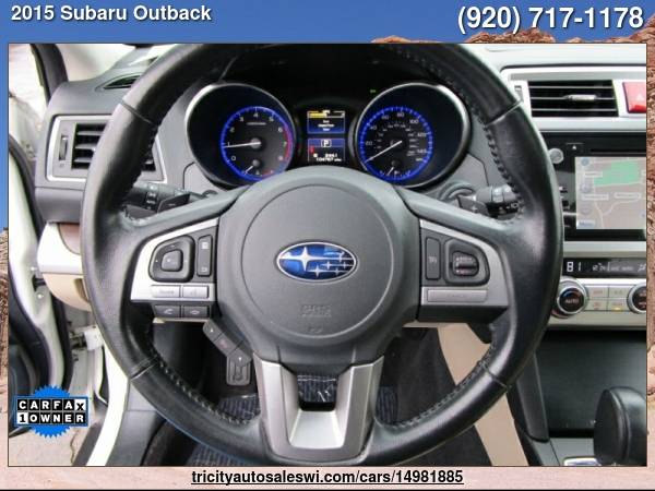 2015 SUBARU OUTBACK 2 5I LIMITED AWD 4DR WAGON Family owned since for sale in MENASHA, WI – photo 13