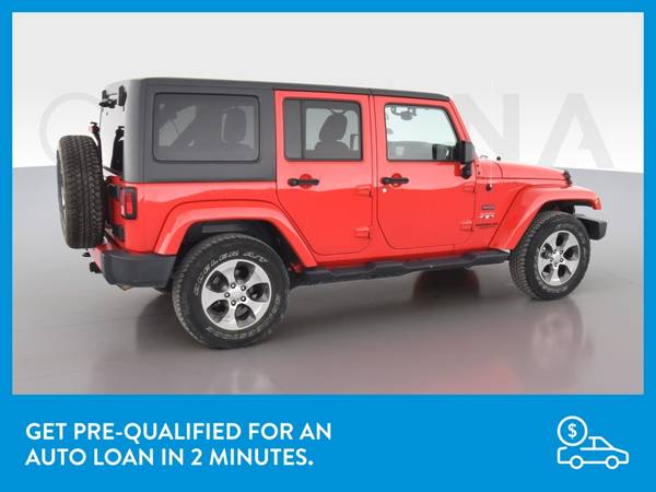 2016 Jeep Wrangler Unlimited Sahara Sport Utility 4D suv Red for sale in El Paso, TX – photo 9