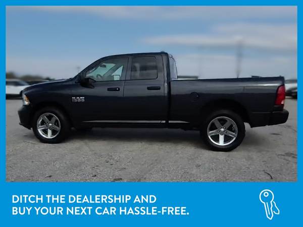 2017 Ram 1500 Quad Cab Express Pickup 4D 6 1/3 ft pickup Gray for sale in owensboro, KY – photo 4