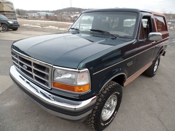 1995 *Ford* *Bronco* *Eddie Bauer 4x4* Deep Forest G for sale in Johnstown , PA – photo 18