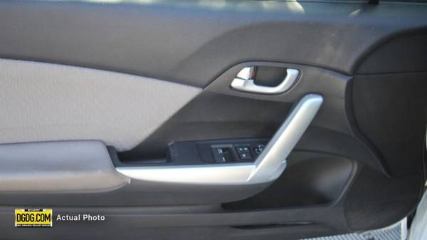 2015 Honda Civic EX coupe Taffeta White for sale in San Jose, CA – photo 12