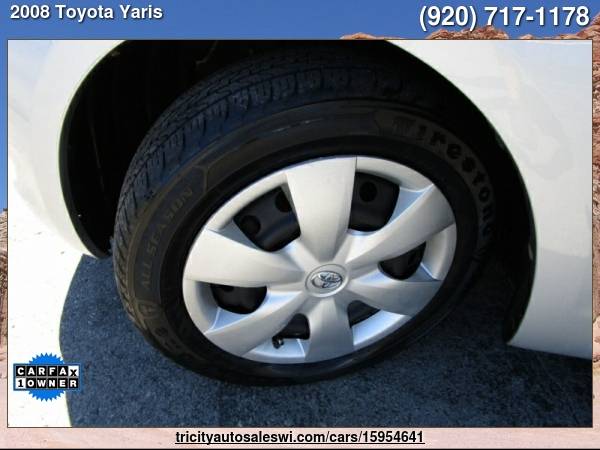 2008 TOYOTA YARIS BASE 4DR SEDAN 4A Family owned since 1971 - cars & for sale in MENASHA, WI – photo 9