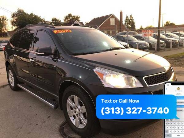 2012 Chevrolet Chevy Traverse LT AWD 4dr SUV w/ 1LT *Bad Credit? NO... for sale in Detroit, MI – photo 3