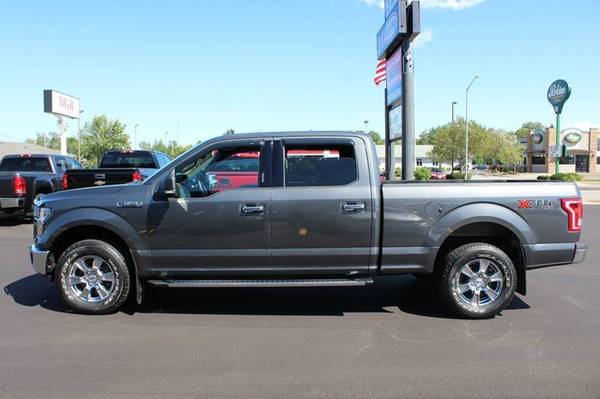 2015 F-150 XLT Gray and 2016 F-150 XLT Blue both Crew Cab 4x4's for sale in Wisconsin Rapids, MN – photo 5
