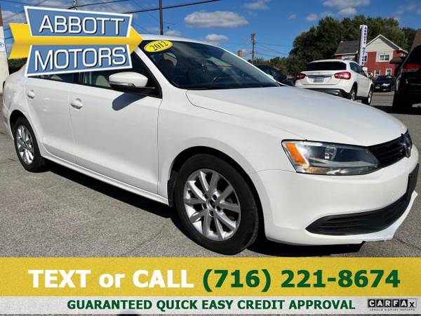 2012 Volkswagen Jetta Sedan SE PZEV Heated Leather Moonroof 1-Owner for sale in Lackawanna, NY – photo 7