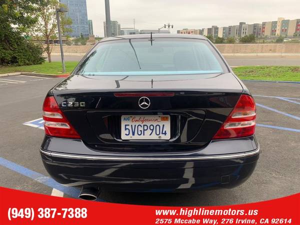 An Impressive 2006 Mercedes-Benz C 230 AMG with 105,000 Miles-orange... for sale in Irvine, CA – photo 8