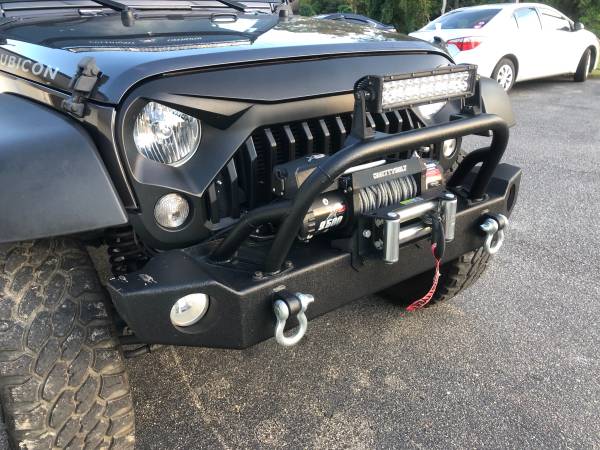 2016 JEEP WRANGLER UNLIMITED RUBICON 4X4 LIFTED ( NC JEEP CLEAN CARFAX for sale in Raleigh, NC – photo 6