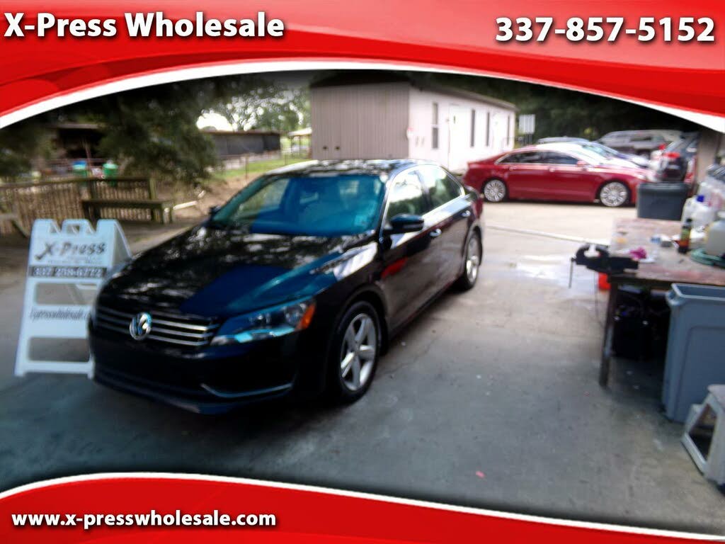 2013 Volkswagen Passat SE with Sunroof for sale in Youngsville, LA