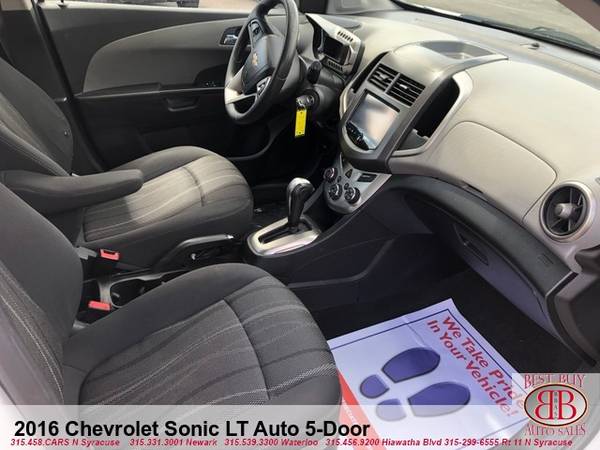 2016 Chevrolet Sonic LT Auto 5-Door Easy Financing for sale in Waterloo, NY – photo 10