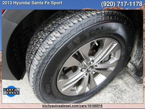2013 HYUNDAI SANTA FE SPORT 2 4L 4DR SUV Family owned since 1971 for sale in MENASHA, WI – photo 9