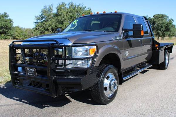 MUST SEE! 2015 FORD F350 DRW POWER STROKE! 4X4! CM FLATBED! LOW MILES! for sale in Temple, NM – photo 2