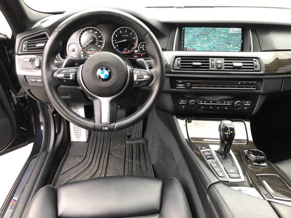 2015 BMW 550i xDrive M-Sport AWD 52k miles Blue/Black Super Clean for sale in Asheville, NC – photo 20