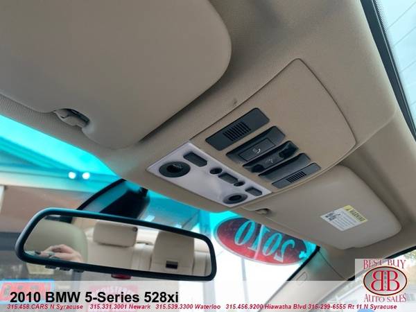 2010 BMW 5-SERIES 528XI! LOADED! SUNROOF! PUSH START! WE DO FINANCING! for sale in N SYRACUSE, NY – photo 22