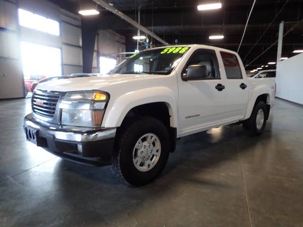 2005 GMC Canyon 4dr Crew Cab Z71 SLE 4WD SB, White for sale in Gretna, IA – photo 4