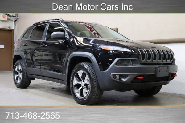 2018 JEEP CHEROKEE TRAILHAWK 4WD 3.2L V6 PARK ASSIST BLIND SPOT ASSIST for sale in Houston, TX – photo 2