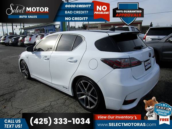 2014 Lexus CT 200h 200 h 200-h BaseHatchback FOR ONLY 379/mo! for sale in Lynnwood, WA – photo 11